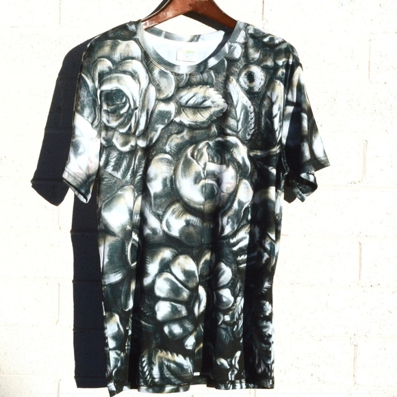 Floral Tiffany Flowers Shirt Bouquet Unisex Blouse - Picture 3 of 7